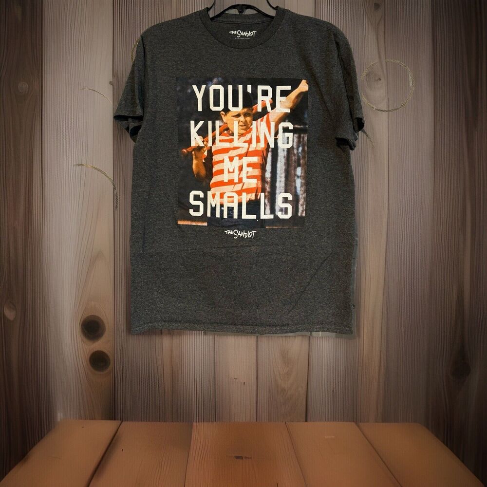 The Sandlot You're Killing Me Smalls T-Shirt Mens Medium Gray Movie Tee Baseball
